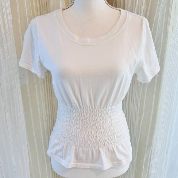 Maeve by Anthropologie White cotton Top, - Picture 1 of 6